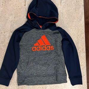 Adidas hoodie sweatshirt like new youth small (8)